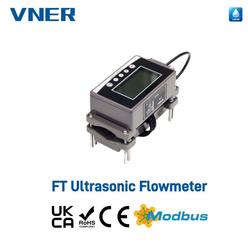 VNFT Clamp-On Ultrasonic Flow Meter