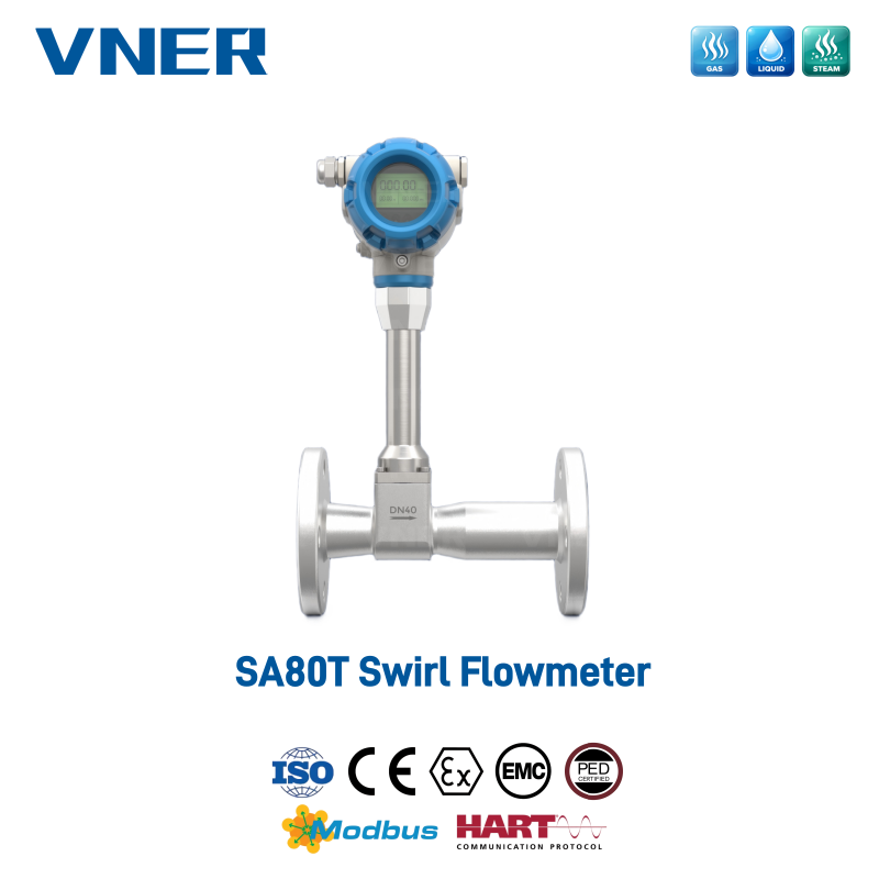 SA80T Series Swirl Flowmeter
