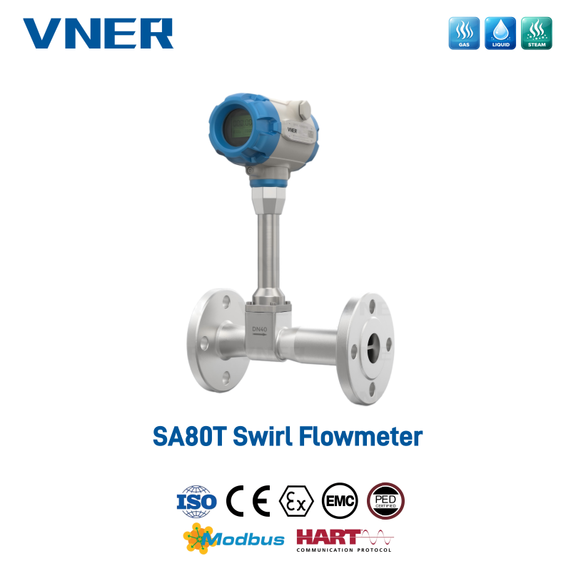 SA80T Series Swirl Flowmeter