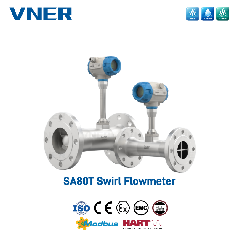 SA80T Series Swirl Flowmeter