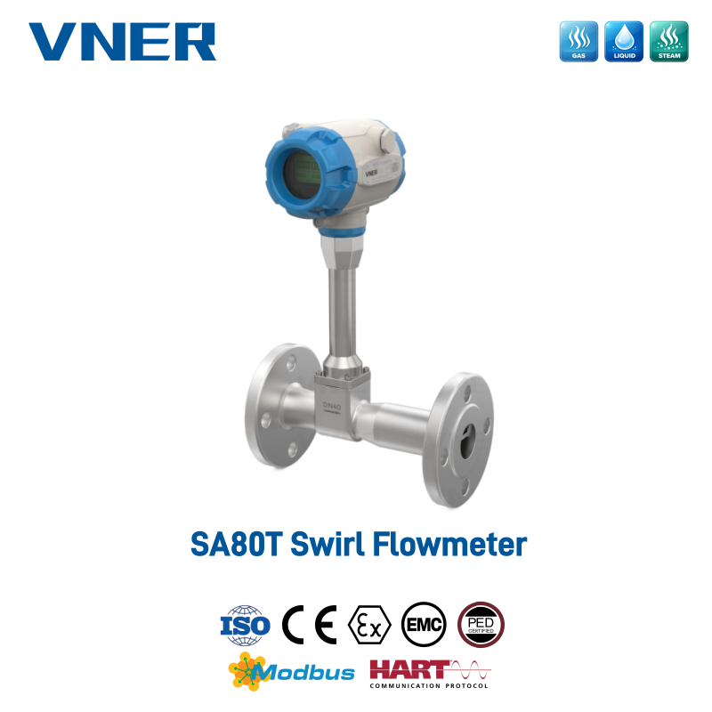 SA80T Series Swirl Flowmeter