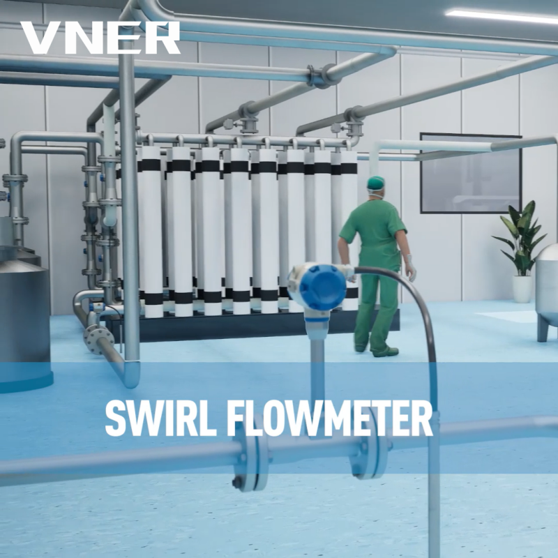 SA80T Series Swirl Flowmeter