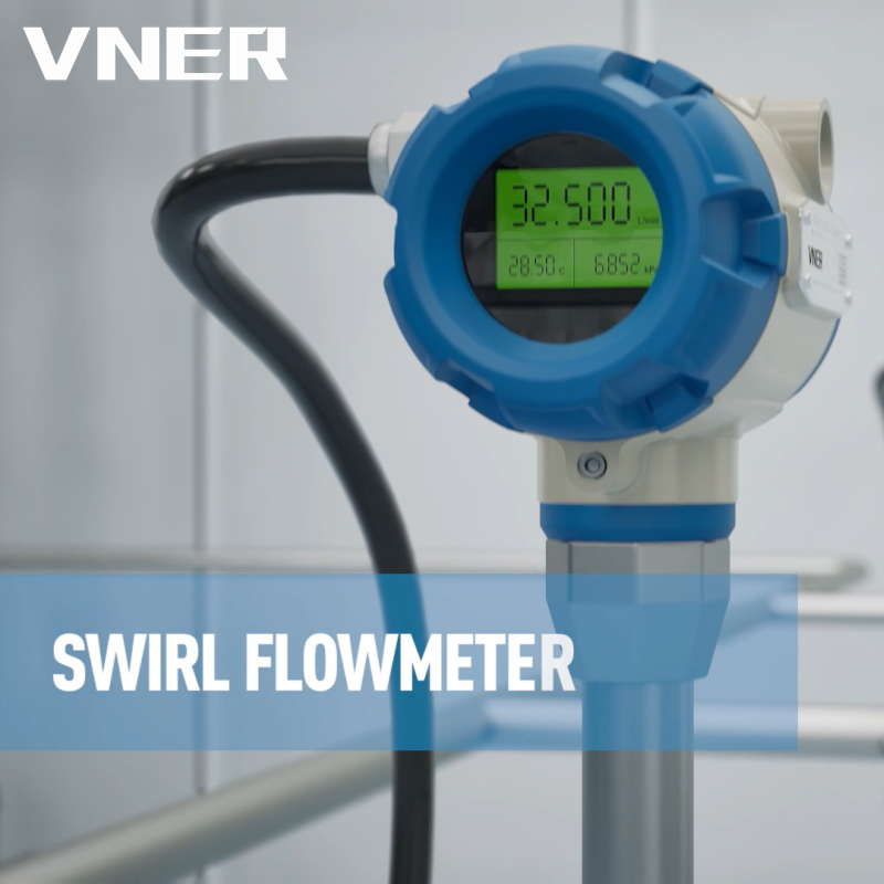 SA80T-TP Series Temperature/Pressure Compensation Swirl Flowmeter