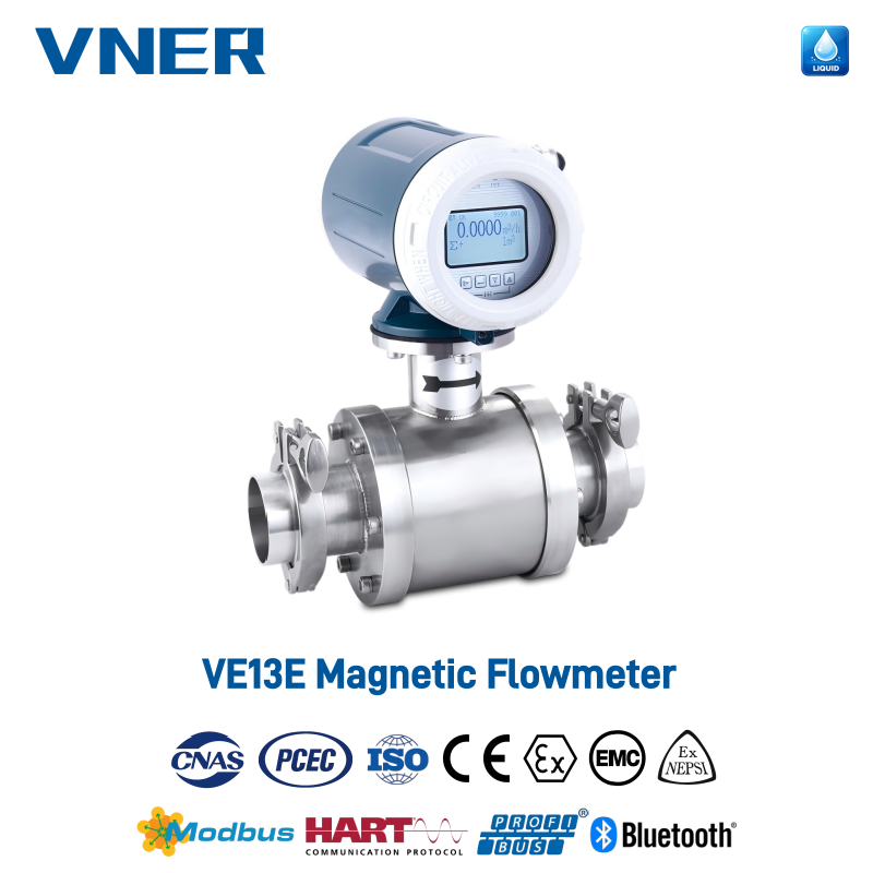 VE13 Hygienic Electromagnetic Flowmeter