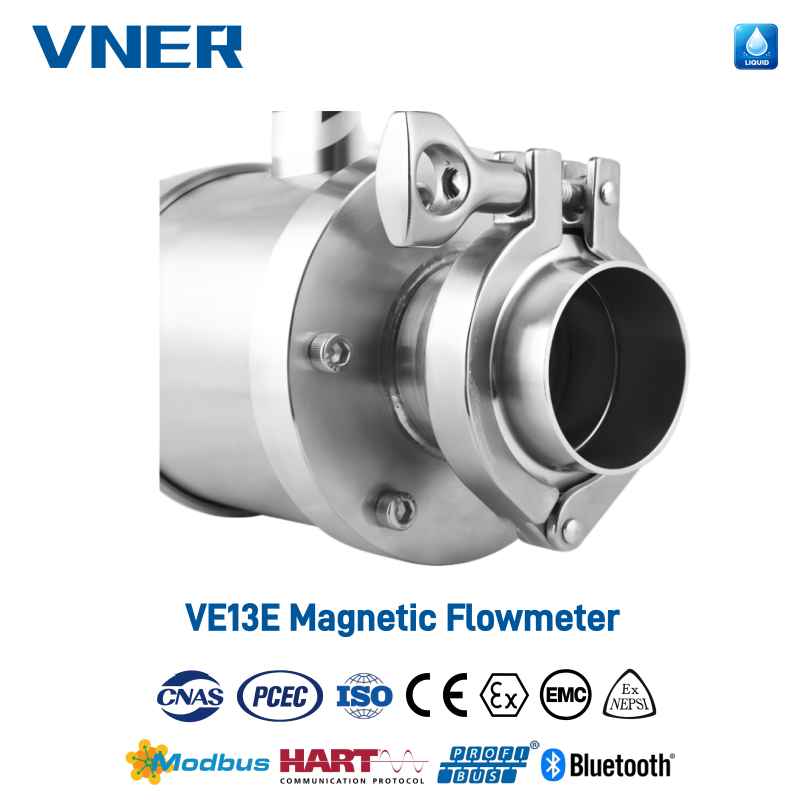 VE13 Hygienic Electromagnetic Flowmeter