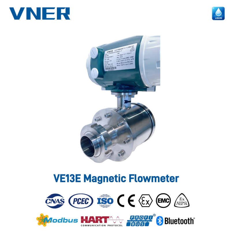 VE13 Hygienic Electromagnetic Flowmeter