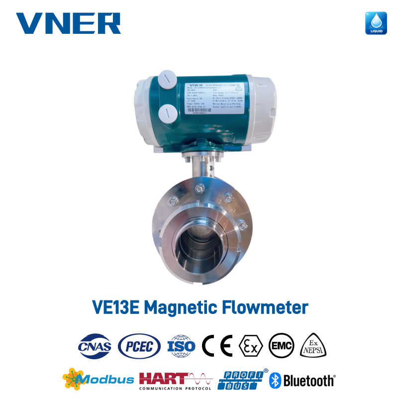 VE13 Hygienic Electromagnetic Flowmeter